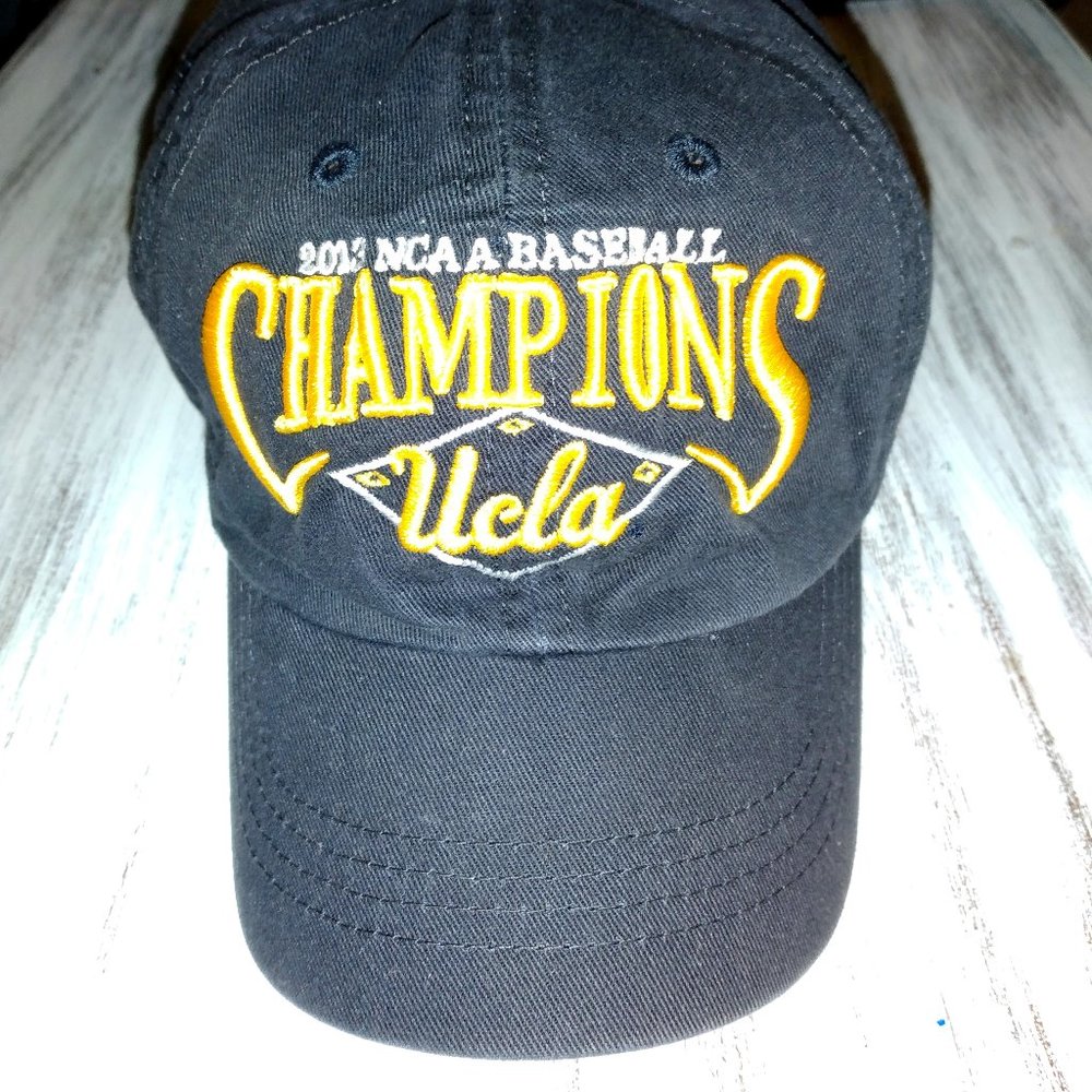UCLA NCAA baseball champions hat